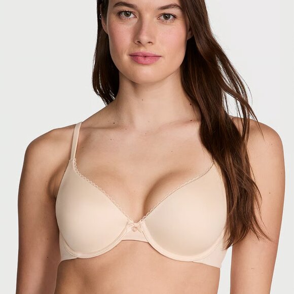 VIctorias's Scret Body by Victoria Lightly Lined Full Coverage Bra Praline 32D - Picture 1 of 5